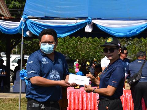 พิธีเปิดการแข่งขันกีฬาเยาวชนและประชาชนต้านภัยยาเสพติดประจำปีงบประมาณ 2565