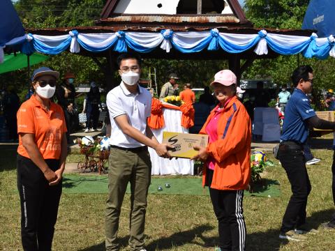 พิธีเปิดการแข่งขันกีฬาเยาวชนและประชาชนต้านภัยยาเสพติดประจำปีงบประมาณ 2565