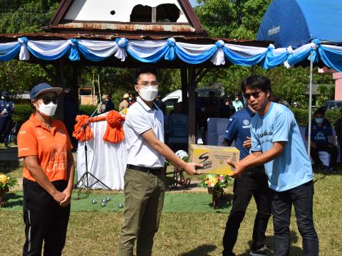 พิธีเปิดการแข่งขันกีฬาเยาวชนและประชาชนต้านภัยยาเสพติดประจำปีงบประมาณ 2565