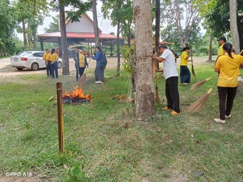 ร่วมกิจกรรม"พลังสร้างสัปปายะสู่วัด"