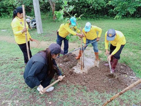 กิจกรรมปลูกต้นสุพรรณิการ์(ต้นฝ้ายคำ)