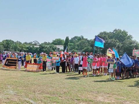 พิธีเปิดการแข่งขันกีฬาเยาวชนและประชาชนต้านภัยยาเสพติด ประจำปีงบประมาณ พ.ศ.2568