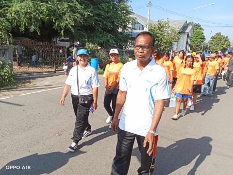 พิธีเปิดการแข่งขันกีฬาเยาวชนและประชาชนต้านภัยยาเสพติด ประจำปีงบประมาณ พ.ศ.2568