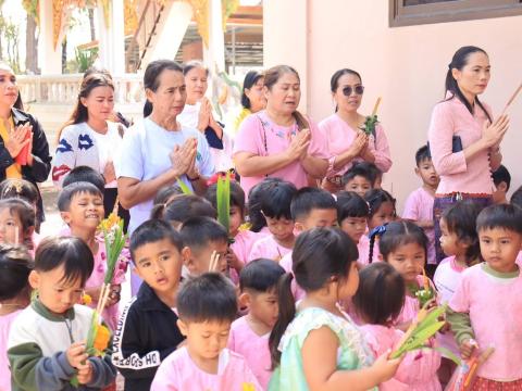 โครงการส่งเสริมคุณธรรมจริยธรรม (วันมาฆบูชา)