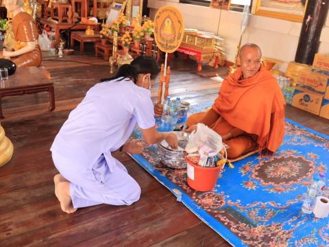 โครงการส่งเสริมคุณธรรมจริยธรรม (วันมาฆบูชา)