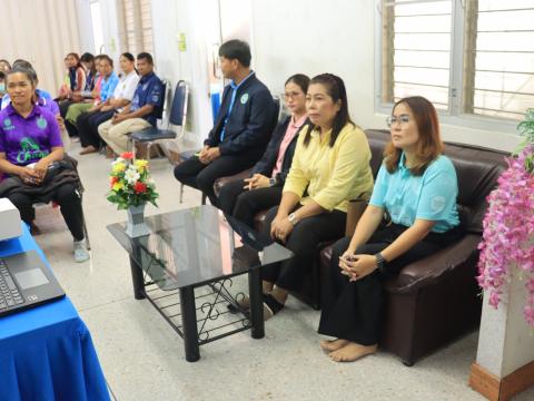 เป็นประธานเปิดงานโครงการปรับเปลี่ยนพฤติกรรมเสี่ยงโรคความดันและโรคเบาหวาน ในประชาชนที่มีอายุ 35 ปีขึ้นไป ประจำปี 2568