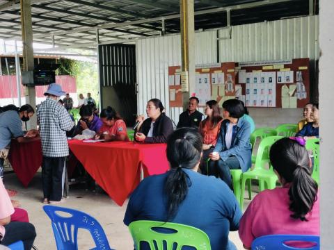 ลงพื้นที่พบปะพี่น้องประชาชน หมู่ที่ 5 และ หมู่ที่ 11
