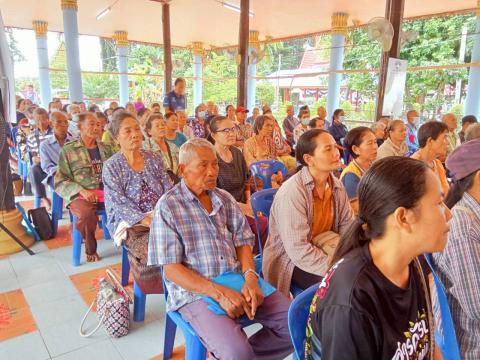 โครงการอบรมให้ความรู้ เรื่องการดูแลผู้สูงอายุและผู้พิการ สิทธ์ผู้สูงอายุและผู้พิการ ประจำปีงบประมาณ 2568