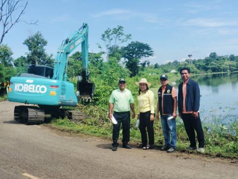 โครงการปรับภูมิทัศน์พื้นที่ป่าและชุมชน และโครงการกำจัดวัชพืชและและอนุรักษ์แหล่งน้ำสาธารณะ