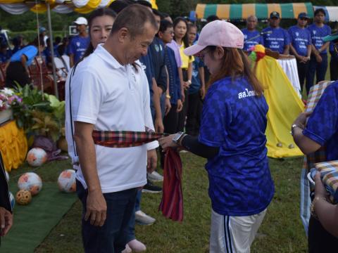 พิธีเปิดการแข่งขันกีฬาเยาวชนและประชาชนต้านภัยยาเสพติด ประจำปีงบประมาณ 2569