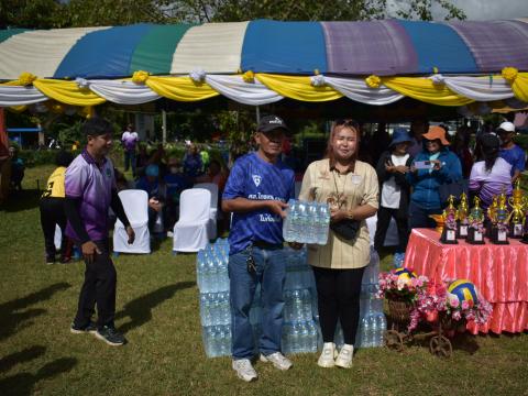 พิธีเปิดการแข่งขันกีฬาเยาวชนและประชาชนต้านภัยยาเสพติด ประจำปีงบประมาณ 2569