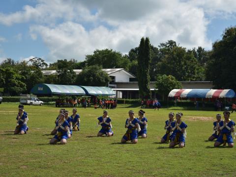 พิธีเปิดการแข่งขันกีฬาเยาวชนและประชาชนต้านภัยยาเสพติด ประจำปีงบประมาณ 2569