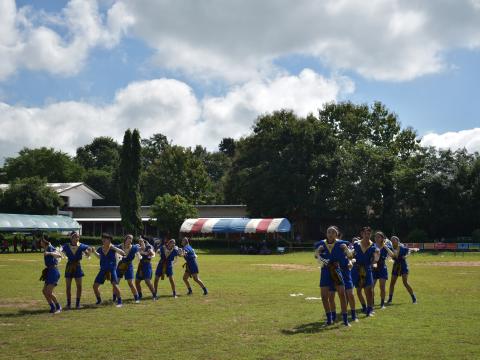 พิธีเปิดการแข่งขันกีฬาเยาวชนและประชาชนต้านภัยยาเสพติด ประจำปีงบประมาณ 2569