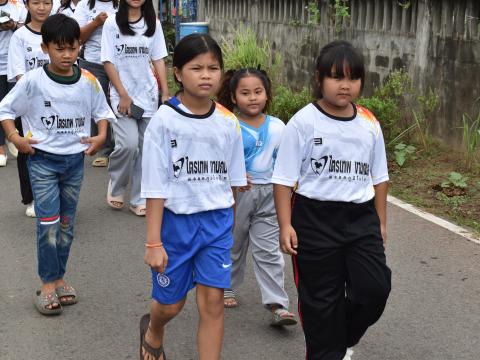 พิธีเปิดการแข่งขันกีฬาเยาวชนและประชาชนต้านภัยยาเสพติด ประจำปีงบประมาณ 2569