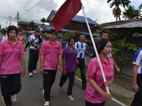 พิธีเปิดการแข่งขันกีฬาเยาวชนและประชาชนต้านภัยยาเสพติด ประจำปีงบประมาณ 2569