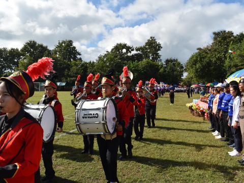 พิธีเปิดการแข่งขันกีฬาเยาวชนและประชาชนต้านภัยยาเสพติด ประจำปีงบประมาณ 2569