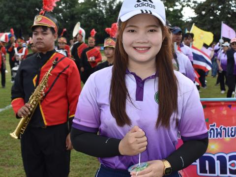 พิธีเปิดการแข่งขันกีฬาเยาวชนและประชาชนต้านภัยยาเสพติด ประจำปีงบประมาณ 2569