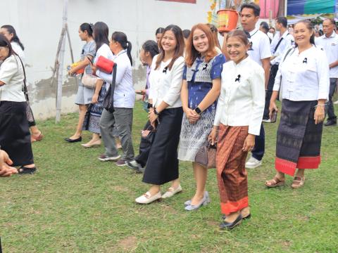 ทอดกฐินสมามัคคีอำเภอเฉลิมพระเกียรติ ณ ที่พักสงฆ์ดงชุมพร