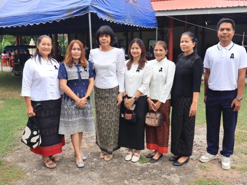 ทอดกฐินสมามัคคีอำเภอเฉลิมพระเกียรติ ณ ที่พักสงฆ์ดงชุมพร