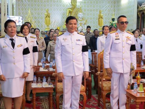 พิธีบำเพ็ญกุศลสัตตมวาร ( 7 วัน) ถวายพระราชกุศลสมเด็จพระนางเจ้าสิริกิติ์ พระบรมราชินีนาถ พระบรมราชชนนีพันปีหลวง