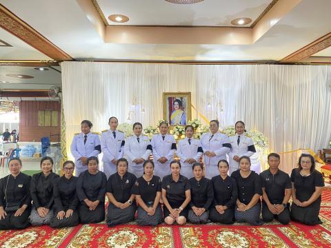 พิธีบำเพ็ญกุศลสวดพระพุทธมนต์หรือสวดพระอภิธรรมอุทิศถวายพระราชกุศลสมเด็จพระนางเจ้าสิริกิติ์พระบรมราชินีนาถพระบรมราชชนนีพันปีหลวง