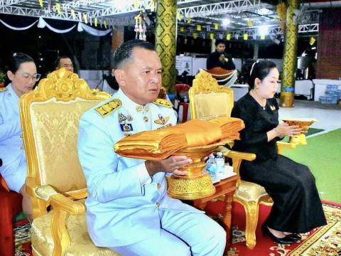 พิธีบำเพ็ญกุศลสวดพระพุทธมนต์หรือสวดพระอภิธรรมอุทิศถวายพระราชกุศลสมเด็จพระนางเจ้าสิริกิติ์พระบรมราชินีนาถพระบรมราชชนนีพันปีหลวง