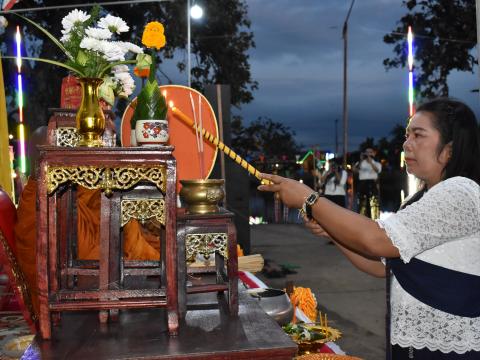 งานประเพณีลอยกระทงประจำปี 2568 เทศบาลตำบลถาวร อำเภอเฉลิมพระเกียรติ จังหวัดบุรีรัมย์