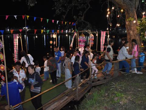 งานประเพณีลอยกระทงประจำปี 2568 เทศบาลตำบลถาวร อำเภอเฉลิมพระเกียรติ จังหวัดบุรีรัมย์