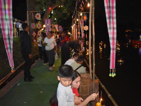 งานประเพณีลอยกระทงประจำปี 2568 เทศบาลตำบลถาวร อำเภอเฉลิมพระเกียรติ จังหวัดบุรีรัมย์