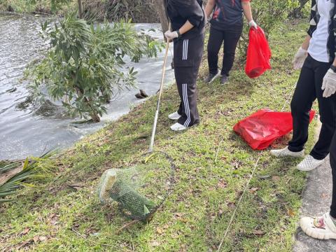 จัดกิจกรรม big cleaning day