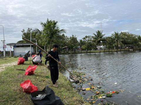 จัดกิจกรรม big cleaning day