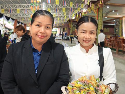 พิธีทำบุญตักบาตรถวายพระราชกุศลแด่สมเด็จพระนางเจ้าสิริกิติ์ฯ