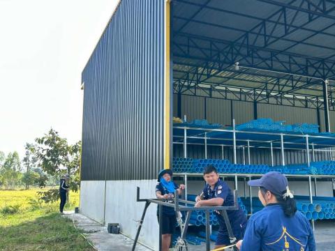 ลงพื้นที่สำรวจที่ดินและสิ่งปลูกสร้าง