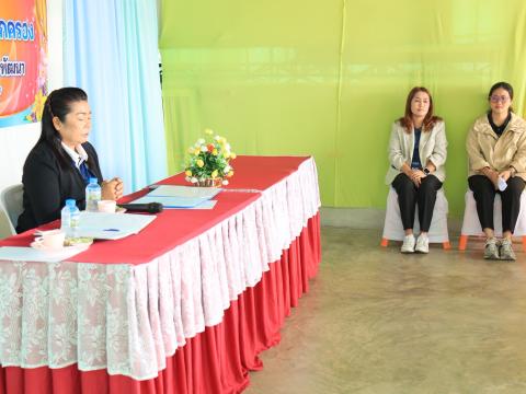 ประชุมผู้ปกครอง ภาคเรียนที่2 ประจำปีการศึกษา 2568