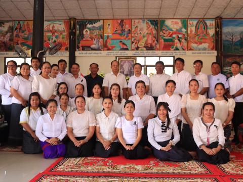 "พิธีเจริญพุทธมนต์ เจริญจิตตภาวนา และกิจกรรม " รวมพลังสร้างสัปปายะสู่วัดด้วยวิถี ๕ ส"