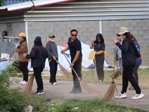 โครงการจิตอาสาพัฒนาหมู่บ้านประจำปีงบประมาณ 2569