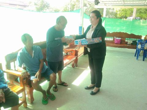 ร่วมบริจาคสิ่งของ ณ ศูนย์อพยพวัดดอนไม้ไฟ