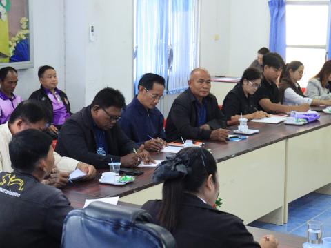 ประชุมการจัดงานวันเด็กแห่งชาติประจำปีงบประมาณพ.ศ. 2569