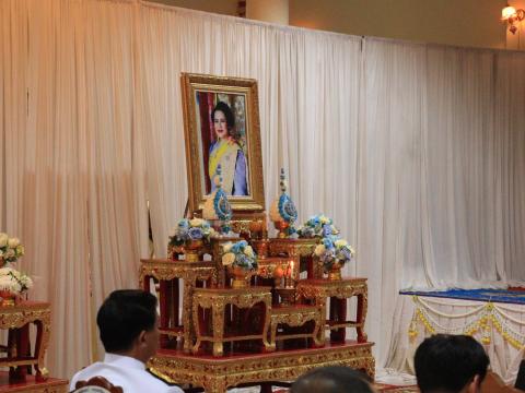 ร่วมพิธีบำเพ็ญกุศล สตมวาร 100 วัน