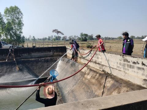 ร่วมกิจกรรม"บิ๊กคลีนนิ่ง" ทำความสะอาดแหล่งน้ำสำหรับอุปโภค-บริโภค