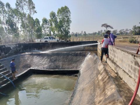 ร่วมกิจกรรม"บิ๊กคลีนนิ่ง" ทำความสะอาดแหล่งน้ำสำหรับอุปโภค-บริโภค