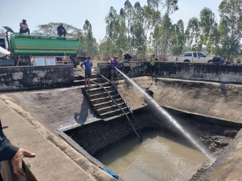 ร่วมกิจกรรม"บิ๊กคลีนนิ่ง" ทำความสะอาดแหล่งน้ำสำหรับอุปโภค-บริโภค