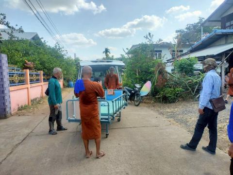 ส่งมอบเตียงให้กับผู้ป่วยติดเตียง