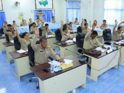 ประชุมสภาเทศบาลตำบลถาวร สมัยสามัญ ครั้งที่1 ปี พ.ศ. 2569