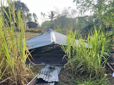 ลงพื้นที่ตรวจสอบความเสียหายเบื้องต้นกรณีเกิดพายุฤดูร้อนลมกระโชกแรง
