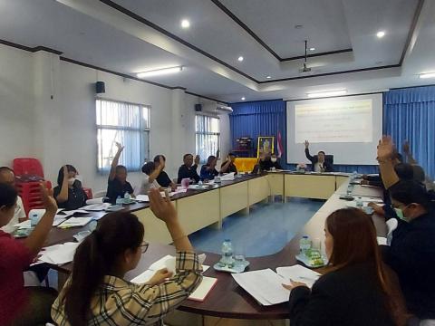 การประชุมคณะกรรมการพัฒนาเทศบาลตำบลถาวร เพื่อพิจารณาร่างแผนพัฒนาท้องถิ่น (พ.ศ. 2566 – 2570) เพิ่มเติม ครั้งที่ 1 / 2569 และรับทราบผลการติดตามและประเมินผลแผนพัฒนาท้องถิ่น ประจำปีงบประมาณ พ.ศ. 2568