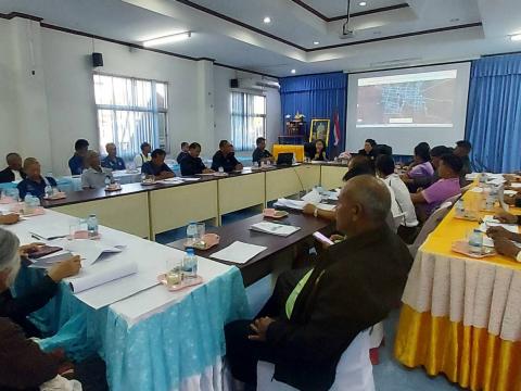 การประชุมประชาคมท้องถิ่น เพื่อพิจารณาร่างแผนพัฒนาท้องถิ่น (พ.ศ. 2566 – 2570) เพิ่มเติม ครั้งที่ 1 / 2569