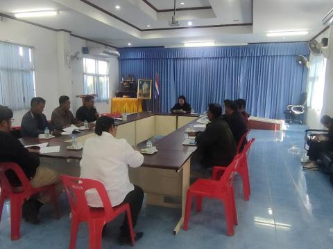 การประชุมคณะกรรมการติดตามและประเมินผลแผนพัฒนาท้องถิ่น ครั้งที่ 2 / 2568