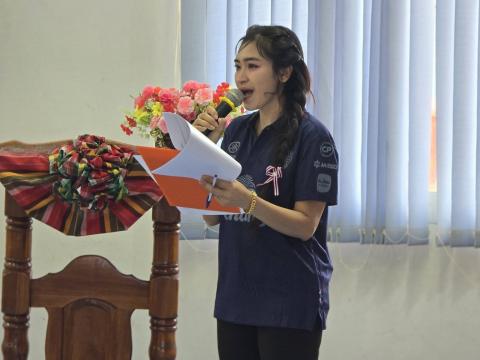 โครงการ "หนูน้อยปฐมวัย สวมหมวกนิรภัย มีวินัยจราจร"