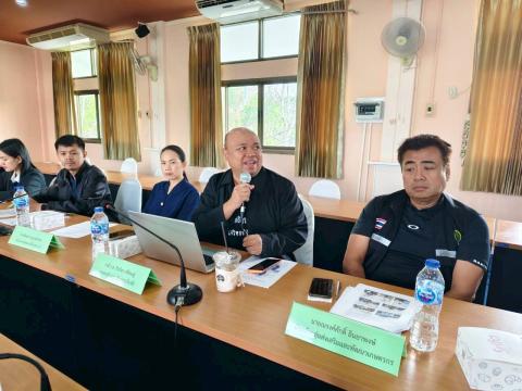 ประชุมขับเคลื่อนการสร้างความยั่งยืนในการประกอบอาชีพด้านการเกษตรด้วยกระบวนการกลุ่ม